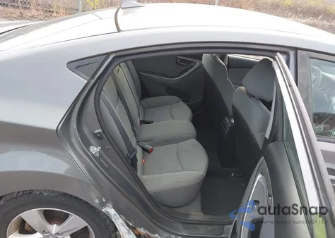 2012 Hyundai Elantra Gls из США, поврежденный, VIN 5NPDH4AE0CH114888